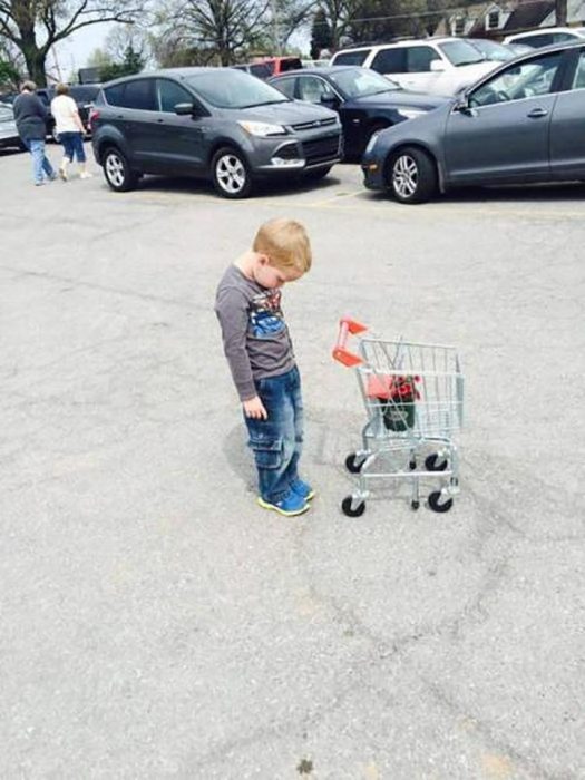 niños odian ir de compras