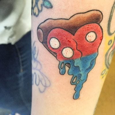 tatuaje de comino's pizza