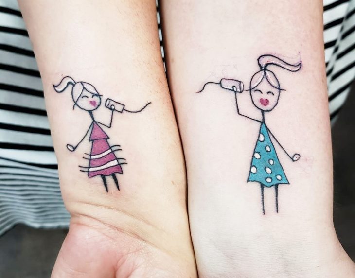 tatuajes para hermanas