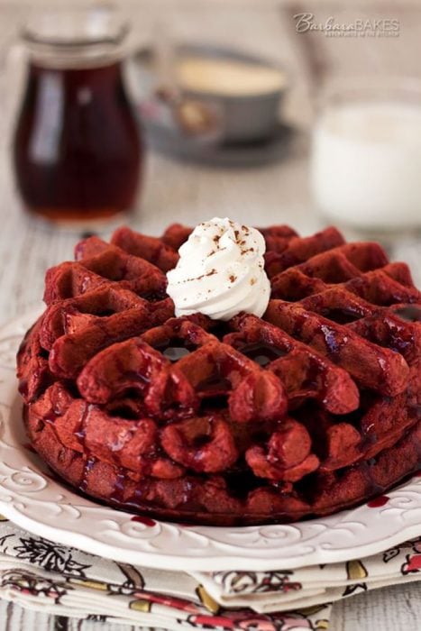 Waffles red velvet