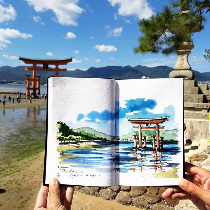 Santuario de Itsukushima, Japón