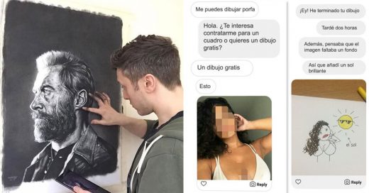 Cover Artista cansado de que le pidieran "dibujos" GRATIS les da a todos una lección