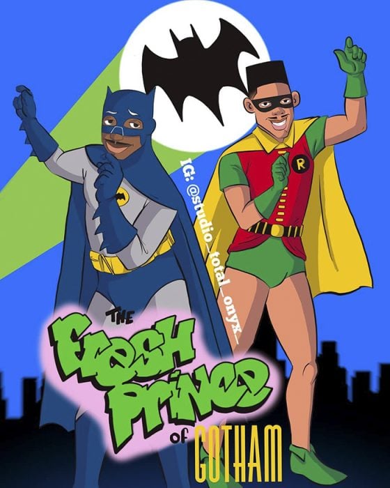 Batman y Robin si fueran negros 