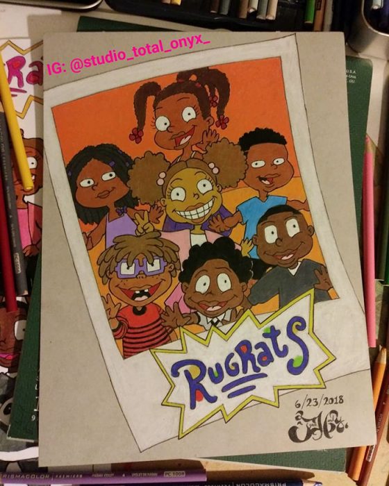 Rugrats si fueran negros 