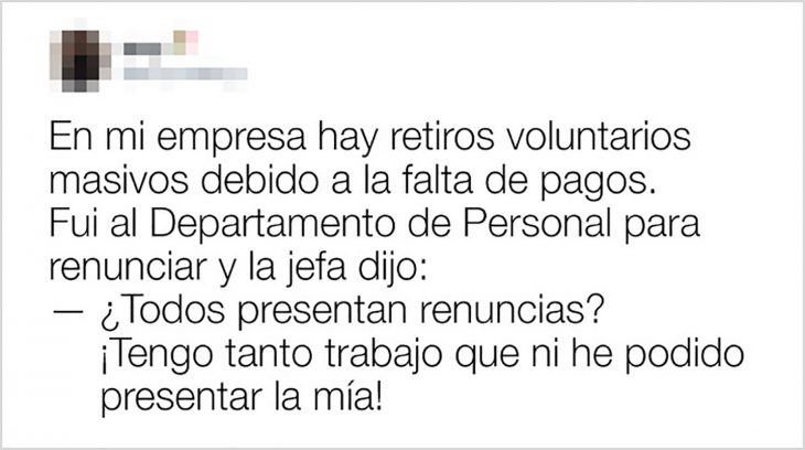 jefa quiere renunciar 