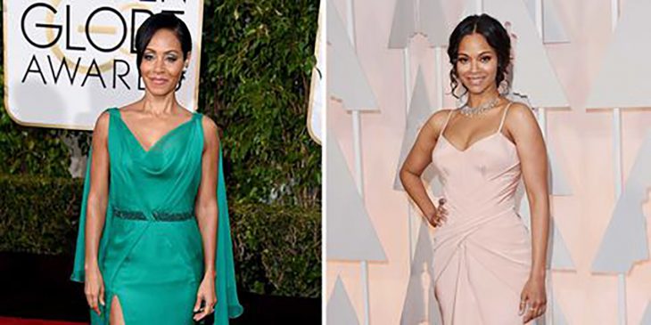 Jada Pinkett-Smith y Zoe Saldana