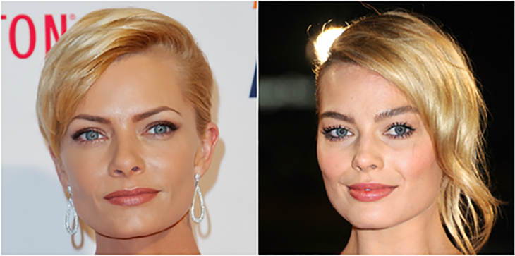 Jaime Pressly y Margot Robbie