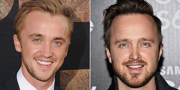 Tom Felton y Aaron Paul