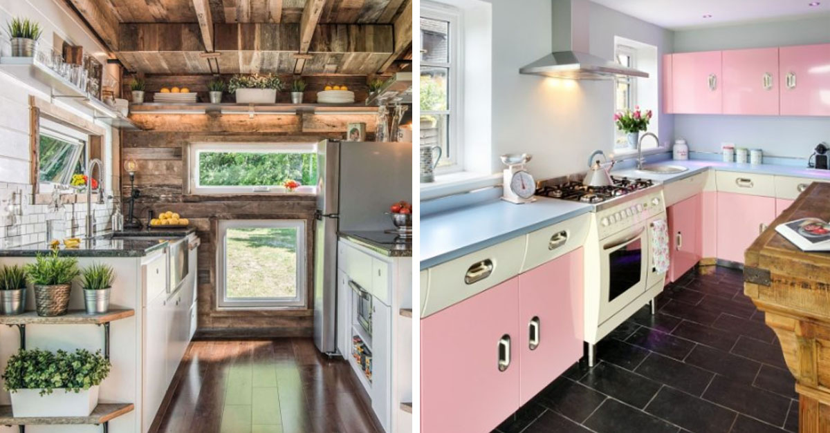 15 Cocinas de ensueño que te inspirarán para decorar la tuya