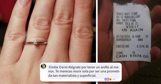 Cover Mujer quiso humillar a su prometido por su anillo de compromiso "barato"