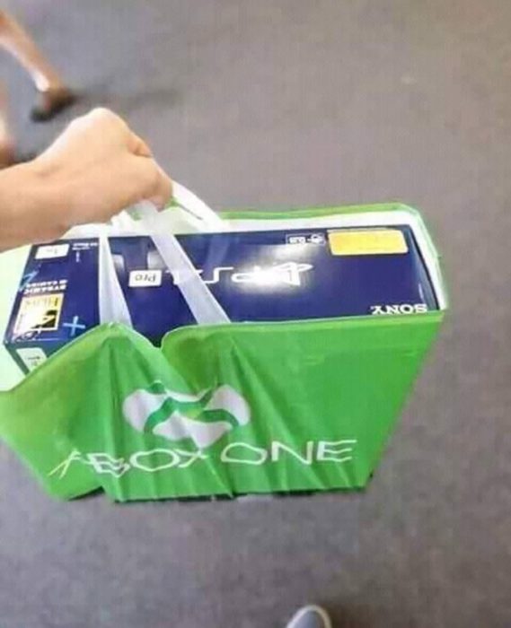 ps4 e bolsa de xbox 