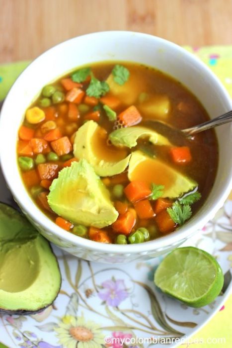 sopa de verduras 