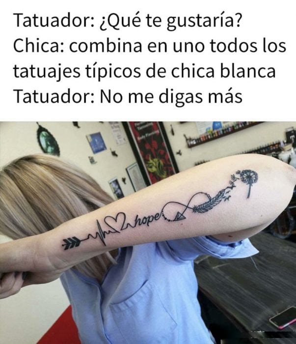 tatuaje de chica blanca 