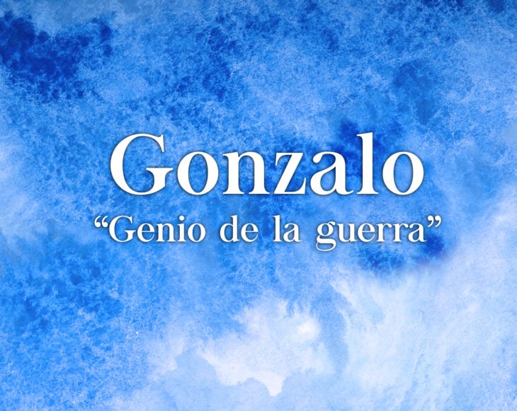 Significado nombre Gónzalo