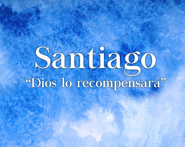 Significado nombre santiago