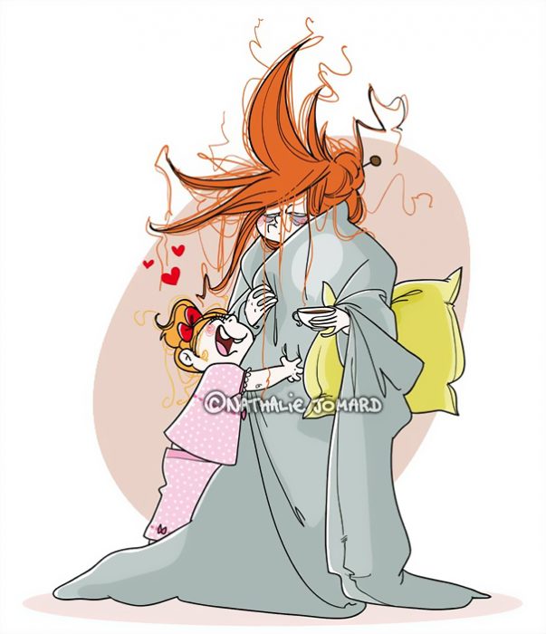 maternity illustrations