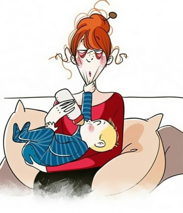 maternity illustrations