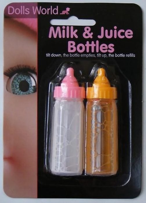 botellas de leche de juguete 