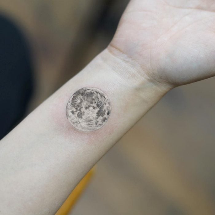 tatuaje de la luna