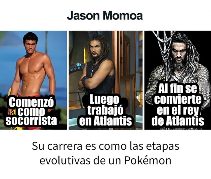 evolución de Jason Momoa 