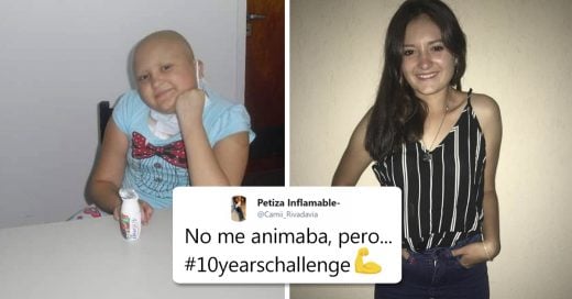 Cover El mejor #10YearsChallenge que verás: una joven vence al cáncer