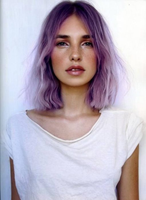 20 Ideas Increíbles Para Teñirte El Cabello De Color Lila