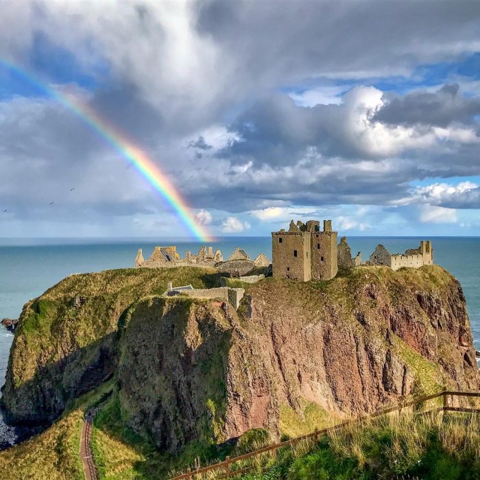 Castillo Dunnottar, Escocia