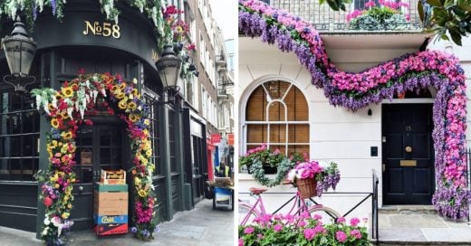 Cover Se hace famosa por fotografiar las puertas más hermosas de Londres