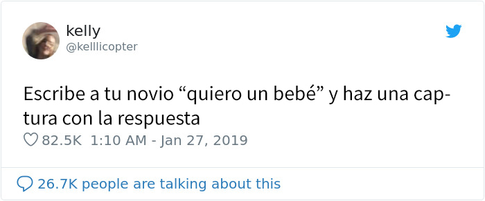 respuestas quiero un bebé