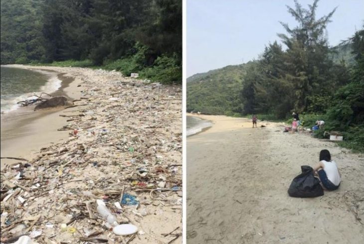 Trashtag reto recolectar basura