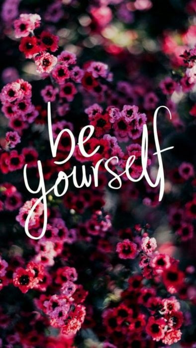 flores y be yourself 